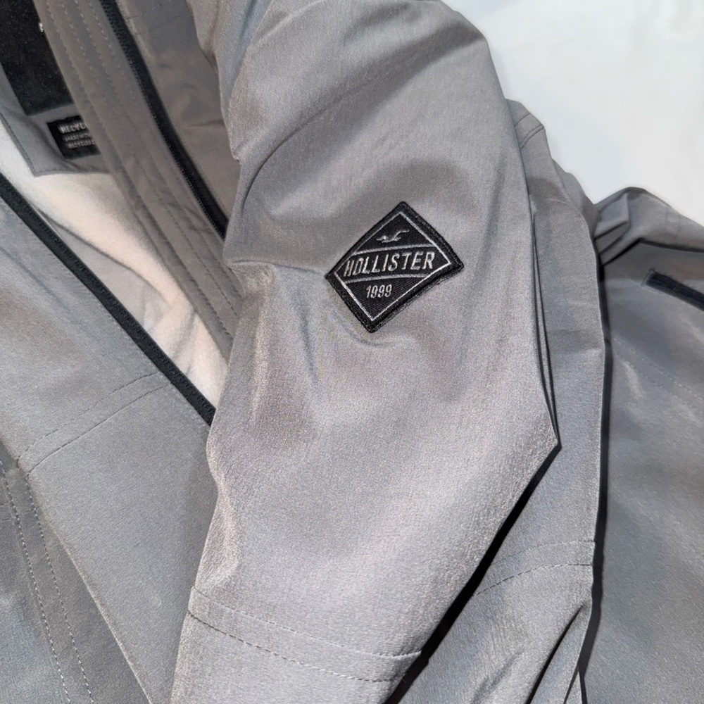 Hollister Gray All-Weather Jacket - Picture 5 of 6